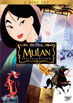 Mulan DVD books